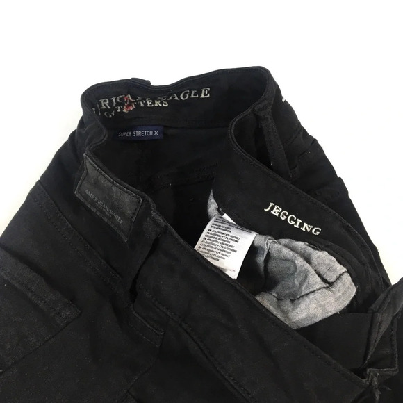 WJ15 Women’s American Eagle Super Stretch X Jegging Jeans 4 Regular - Picture 4 of 5